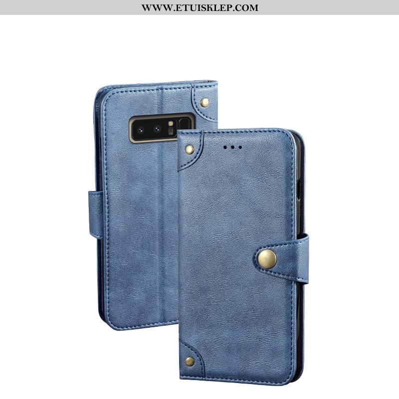 Futerał Samsung Galaxy Note 8 Skórzane Etui Vintage Obrzeża Telefon Komórkowy Miękki Trendy Dyskont