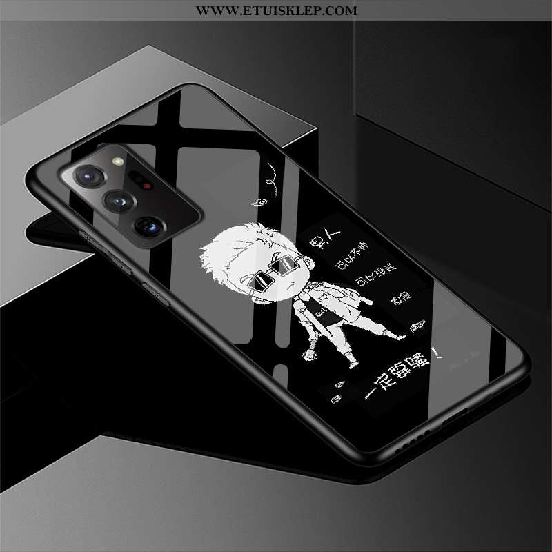Futerał Samsung Galaxy Note20 Ultra Luksusowy Ochraniacz Dostosowane Anti-fall Szkło Telefon Komórko