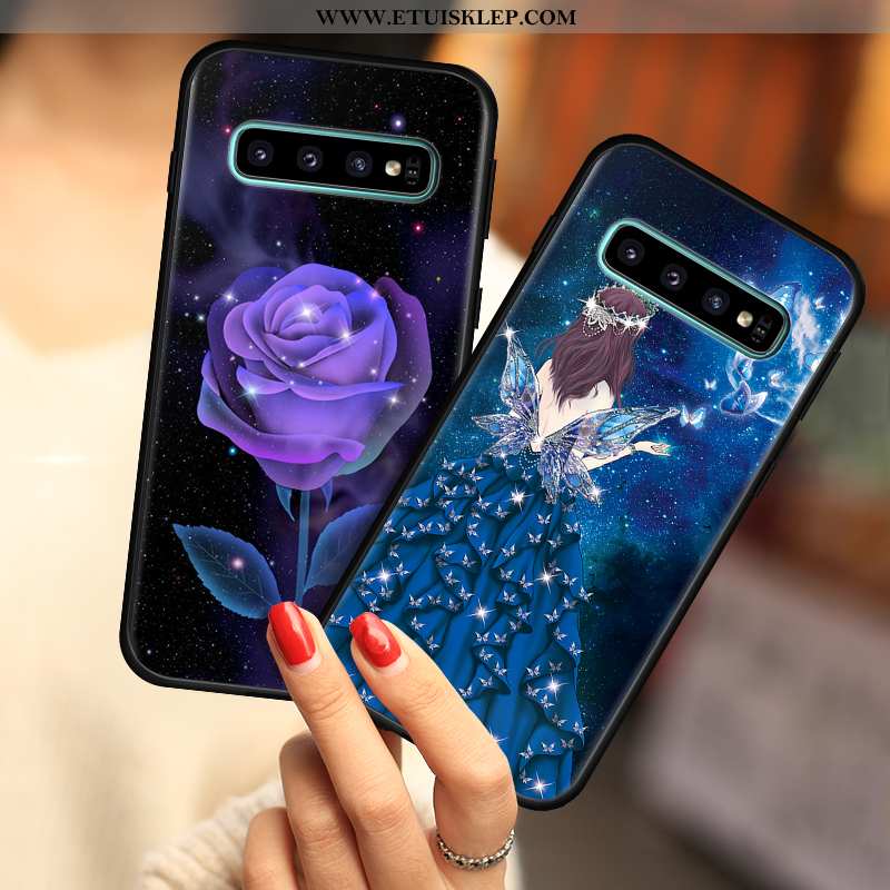 Futerał Samsung Galaxy S10 Ochraniacz All Inclusive Telefon Komórkowy Anti-fall Etui Silikonowe Ciem