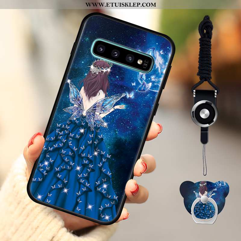 Futerał Samsung Galaxy S10 Ochraniacz All Inclusive Telefon Komórkowy Anti-fall Etui Silikonowe Ciem