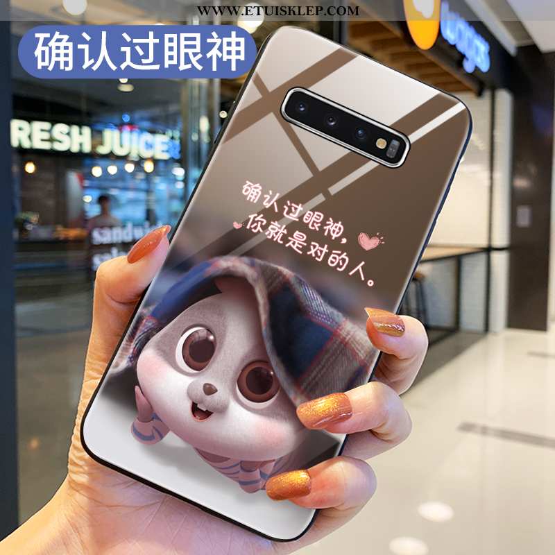 Futerał Samsung Galaxy S10+ Ochraniacz Etui Anti-fall Rat Czerwony Netto Zakochani Kupię