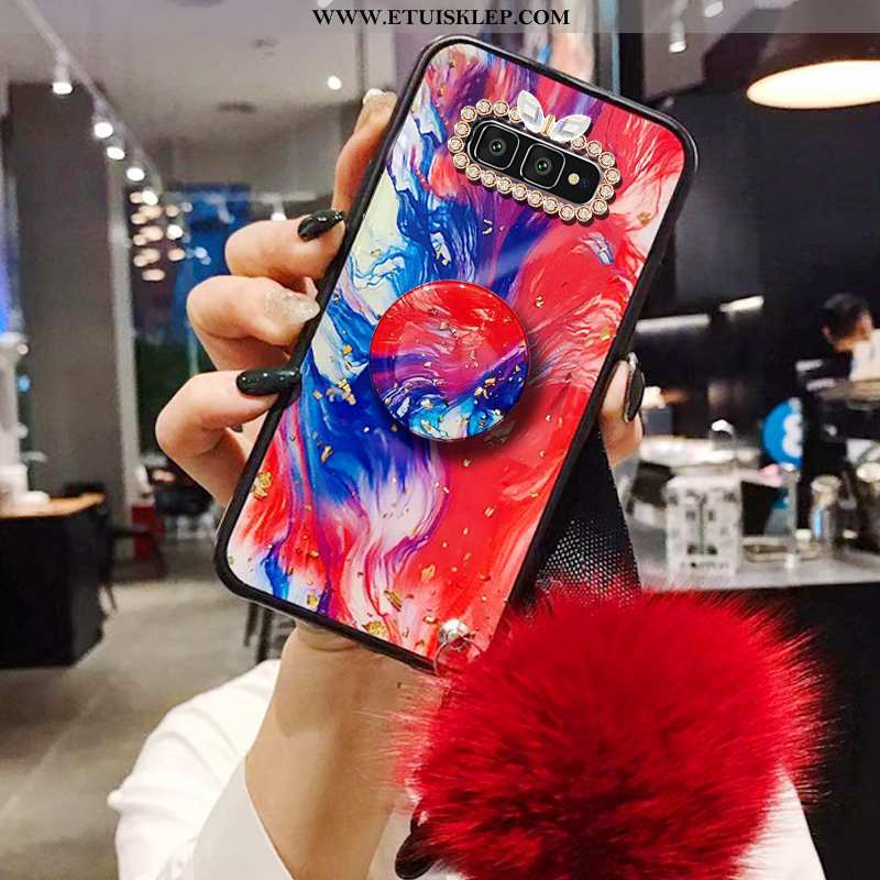 Futerał Samsung Galaxy S10e Ochraniacz Kreatywne Anti-fall Z Kryształkami Wspornik Telefon Komórkowy