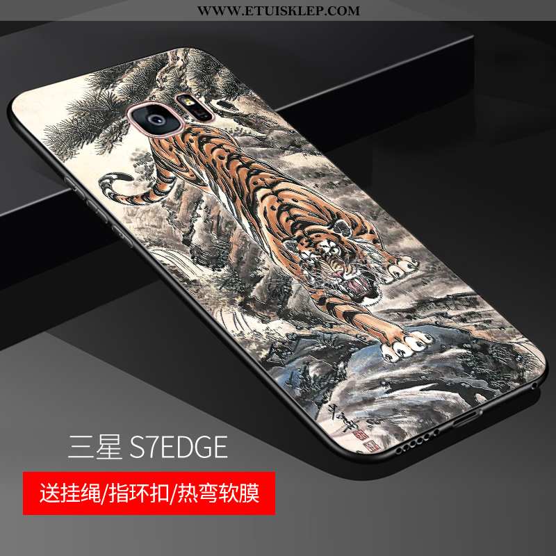 Futerał Samsung Galaxy S7 Edge Relief Anti-fall Telefon Komórkowy Ochraniacz Osobowość Silikonowe Ni