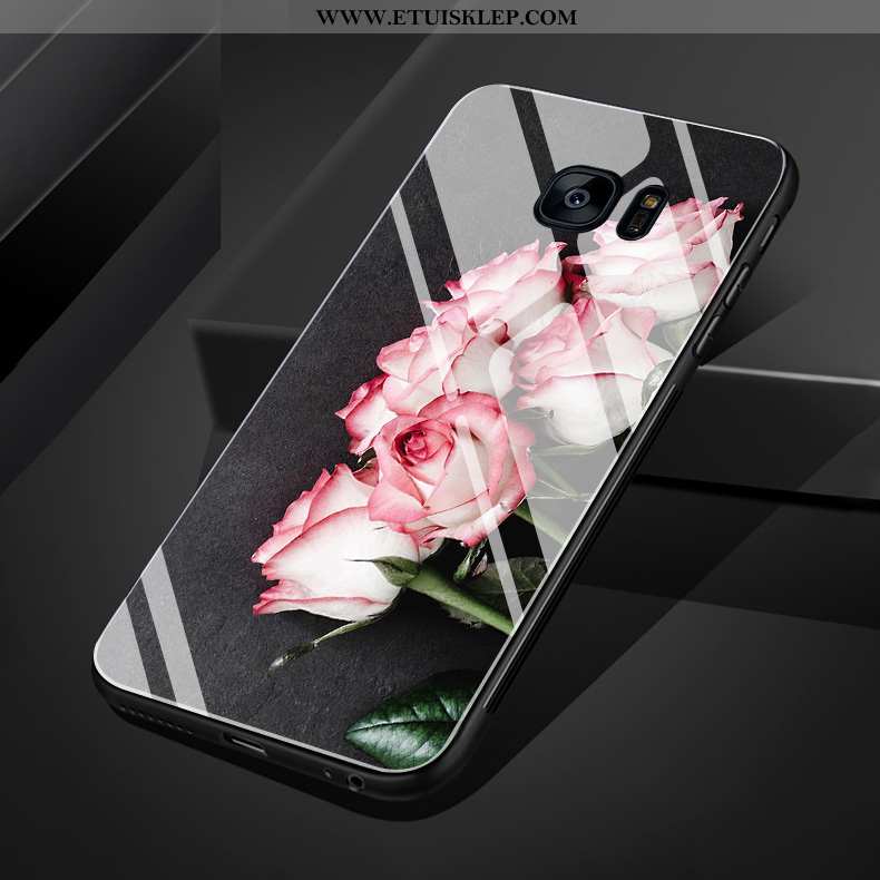 Futerał Samsung Galaxy S7 Edge Szkło Biały Obrzeża Świeży Proste Telefon Komórkowy Na Sprzedaż
