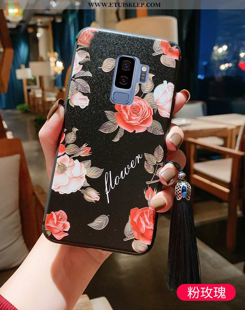 Futerał Samsung Galaxy S9+ Cienkie Chiński Styl Niebieski All Inclusive Vintage Anti-fall Etui Kup