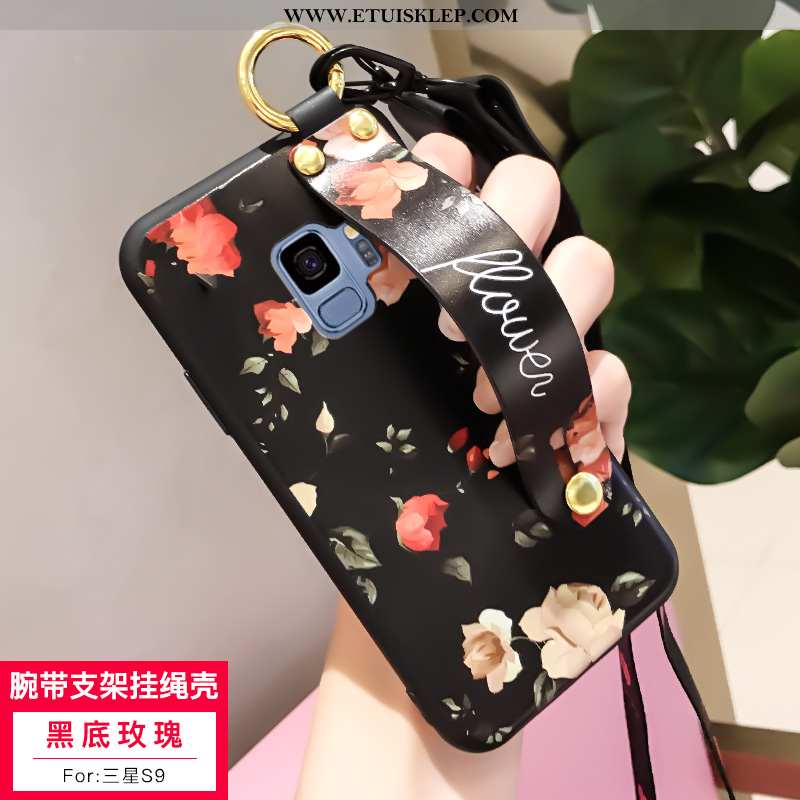 Futerał Samsung Galaxy S9 Wiszące Ozdoby All Inclusive Trendy Nubuku Telefon Komórkowy Czerwony Nett