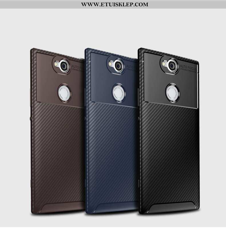 Futerał Sony Xperia Xa2 Plus Silikonowe Etui Telefon Komórkowy Włókno Anti-fall Czarny Kup