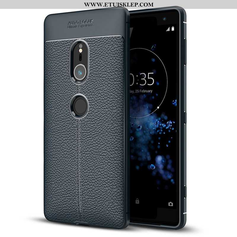 Futerał Sony Xperia Xz2 Ochraniacz Silikonowe Czarny Telefon Komórkowy All Inclusive Etui Dyskont