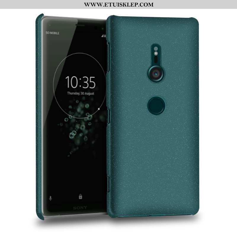 Futerał Sony Xperia Xz3 Nubuku Telefon Komórkowy Zielony Tanie