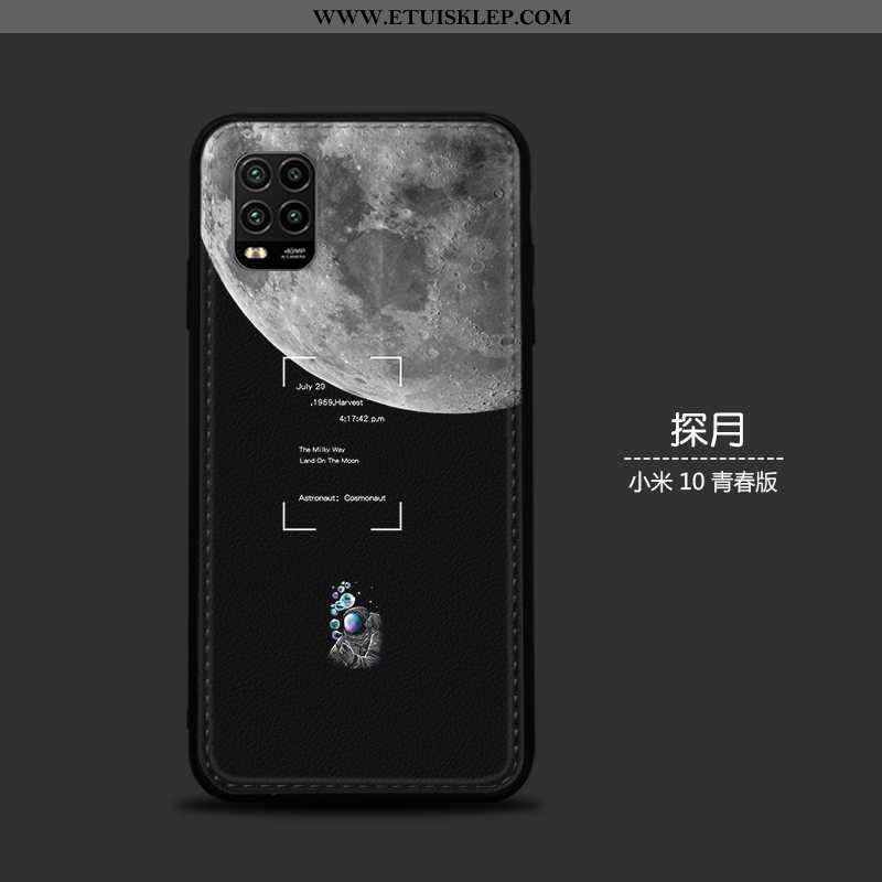 Futerał Xiaomi Mi 10 Lite Ochraniacz Etui Młodzież All Inclusive Telefon Komórkowy Czarny Anti-fall 