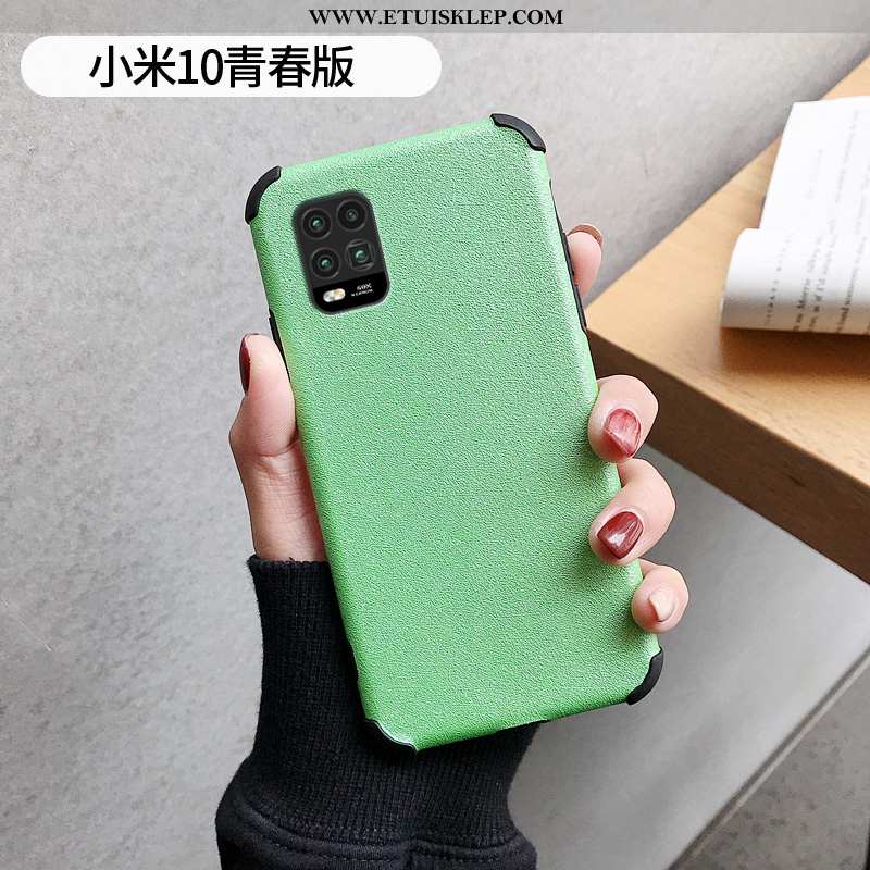 Futerał Xiaomi Mi 10 Lite Silikonowe Zielony Mały Trendy Telefon Komórkowy Anti-fall Tanie