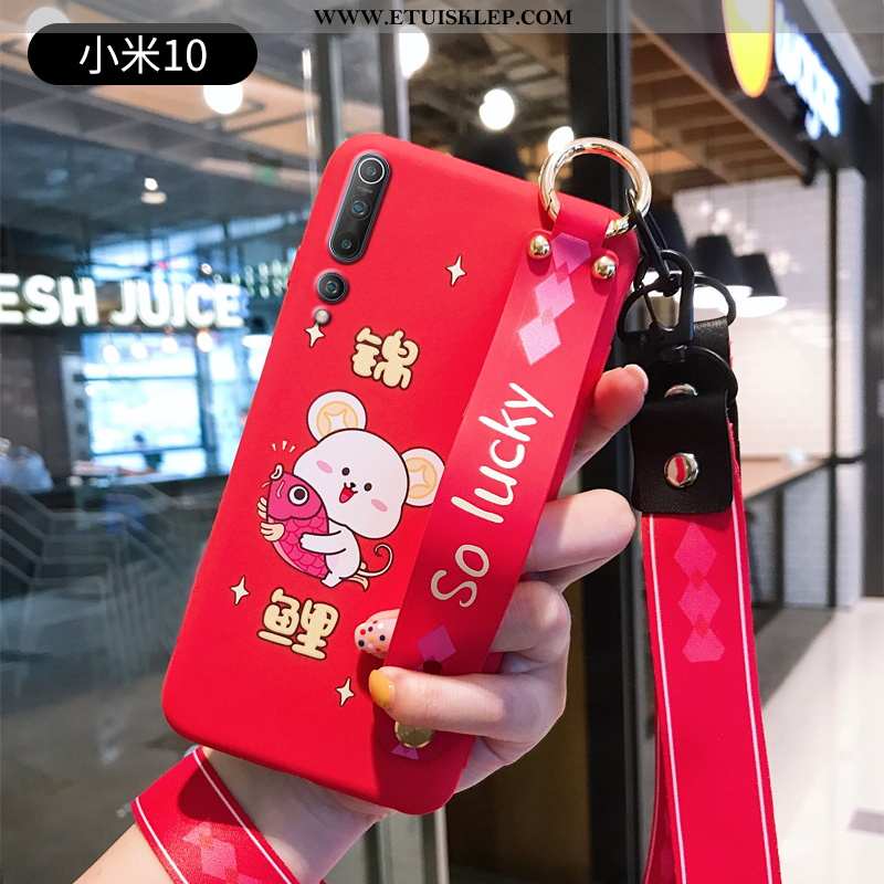 Futerał Xiaomi Mi 10 Piękny Cienkie Etui Zielony Osobowość Mały Telefon Komórkowy Tanie