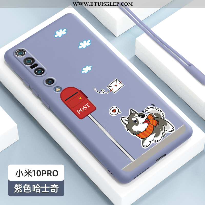 Futerał Xiaomi Mi 10 Pro Kreatywne Silikonowe Proszek Osobowość Telefon Komórkowy Czarny Nubuku Kup