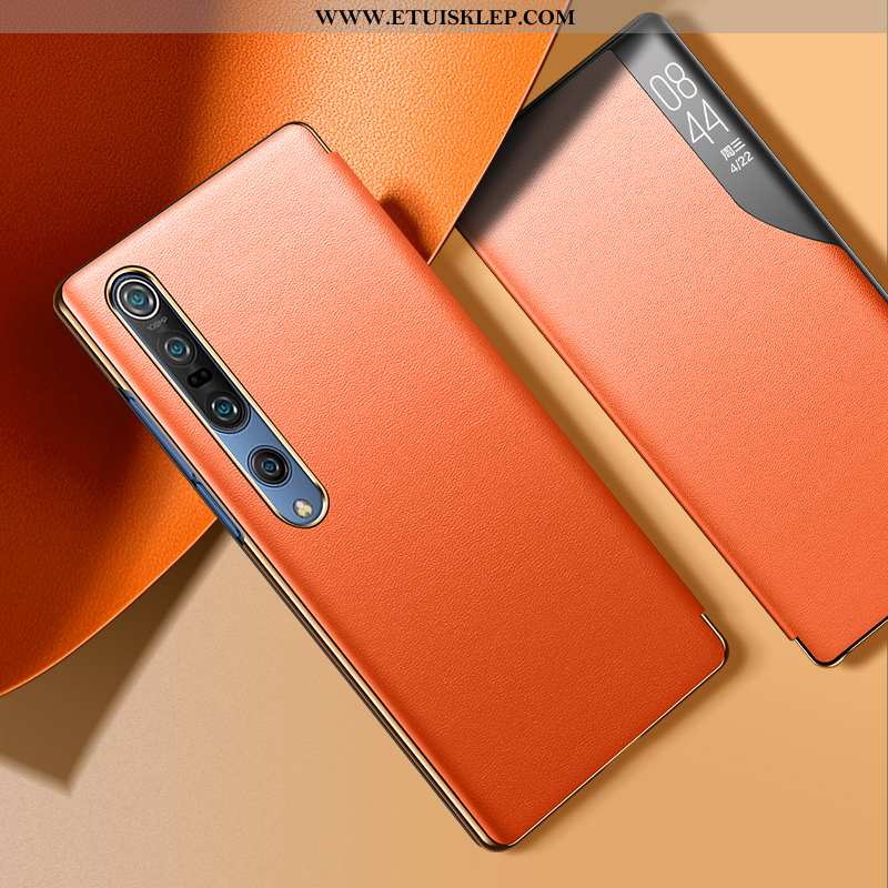 Futerał Xiaomi Mi 10 Pro Osobowość Pokrowce Luksusowy Purpurowy Telefon Komórkowy Skórzane Etui Cien