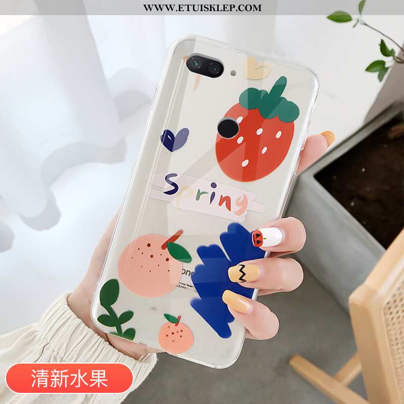 Futerał Xiaomi Mi 8 Lite Przezroczysty Mały Zakochani Owoce Ochraniacz Truskawka Etui Kupię
