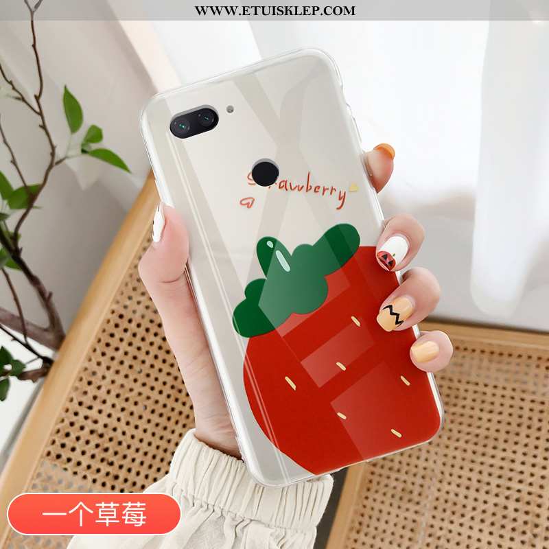 Futerał Xiaomi Mi 8 Lite Przezroczysty Mały Zakochani Owoce Ochraniacz Truskawka Etui Kupię