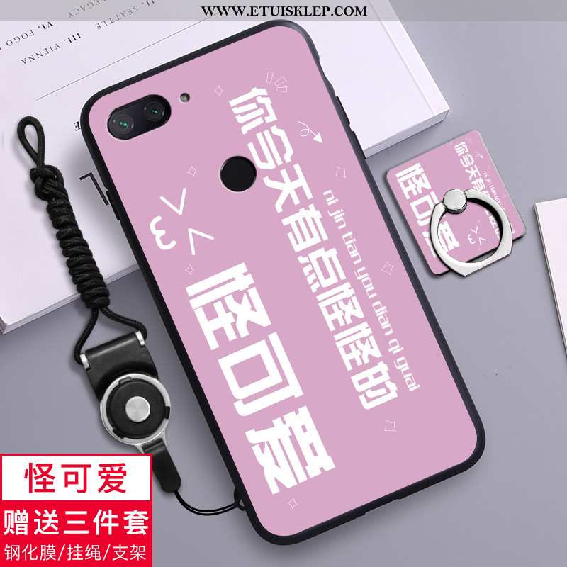 Futerał Xiaomi Mi 8 Lite Trendy Przezroczysty Anti-fall Telefon Komórkowy All Inclusive Zakochani Ró