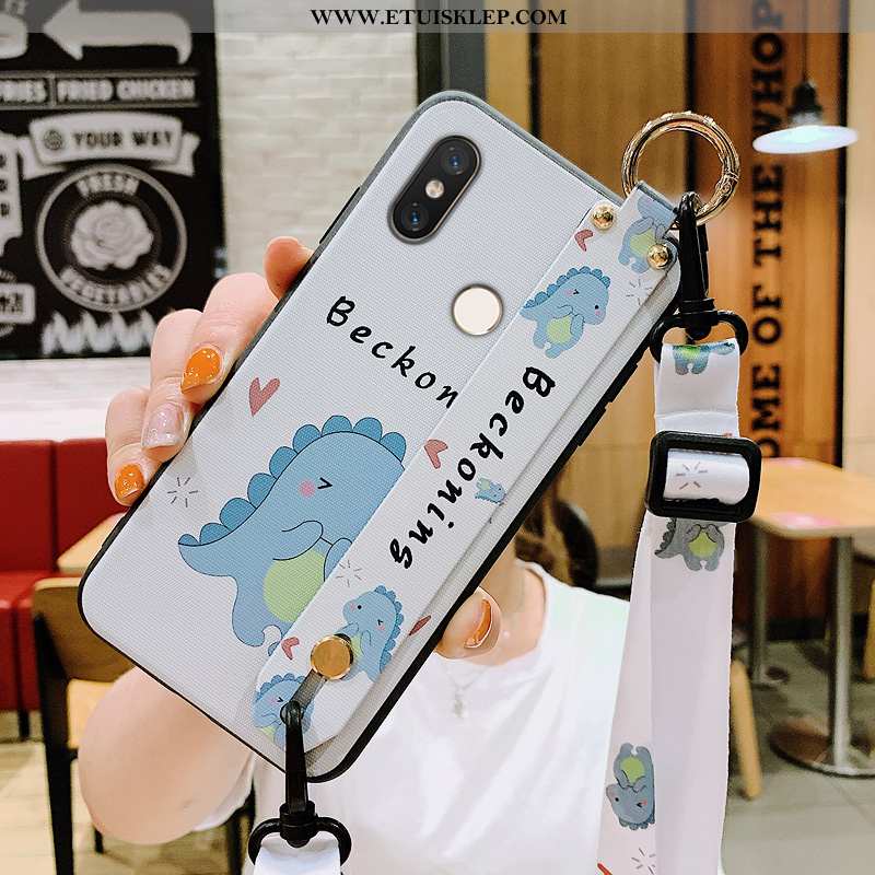 Futerał Xiaomi Mi 8 Osobowość Silikonowe Ochraniacz Młodzież Anti-fall Wiszące Ozdoby Mały Sprzedam