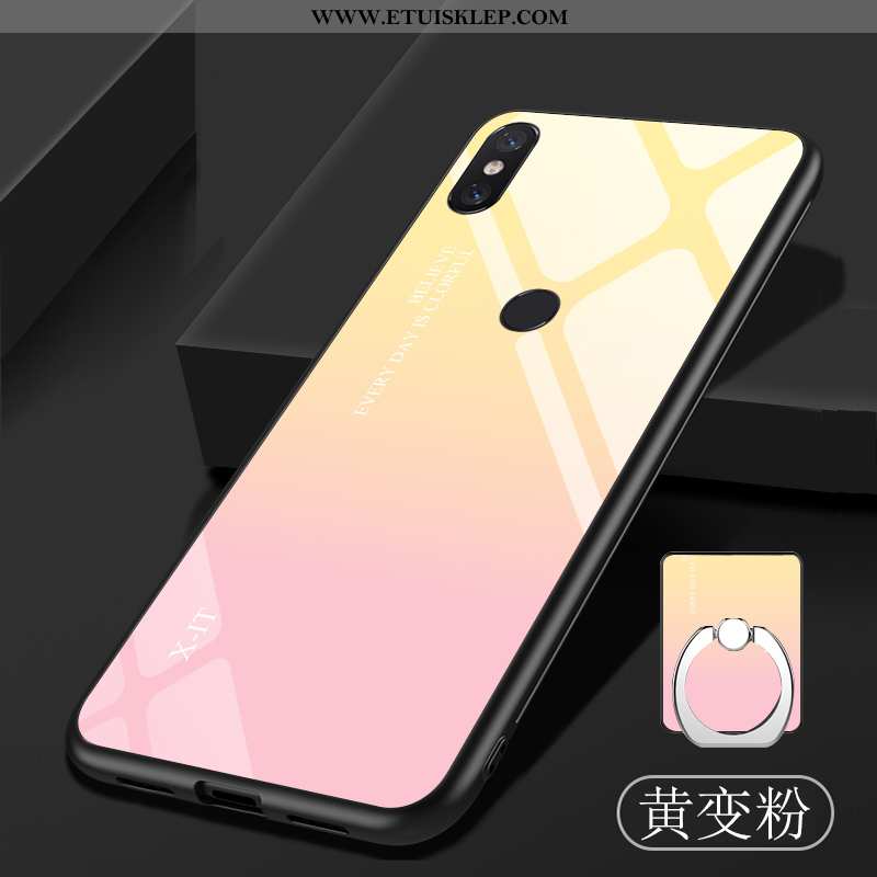 Futerał Xiaomi Mi 8 Pro Miękki Gradient Dostosowane Czerwony Netto Etui All Inclusive Dyskont