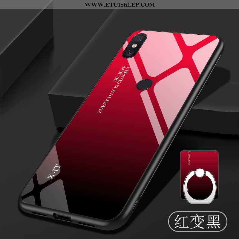 Futerał Xiaomi Mi 8 Pro Miękki Gradient Dostosowane Czerwony Netto Etui All Inclusive Dyskont