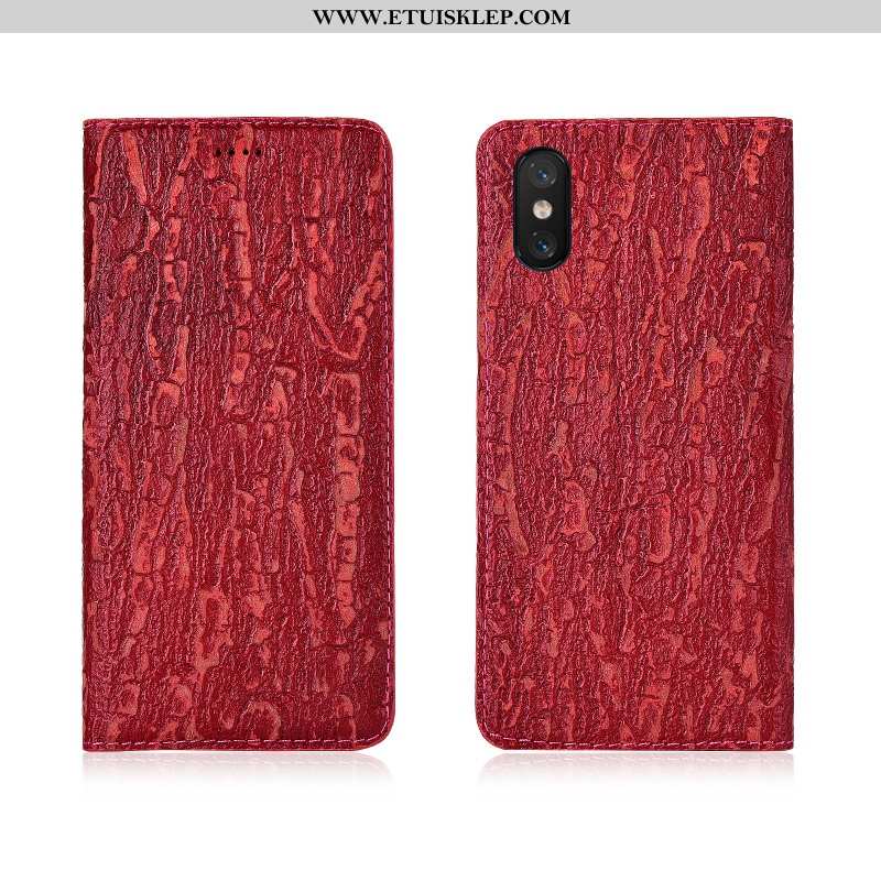 Futerał Xiaomi Mi 8 Pro Skóra Miękki Skórzane Etui All Inclusive Anti-fall Klapa Online