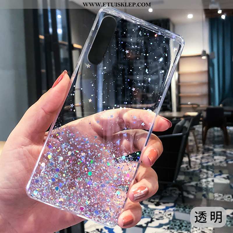 Futerał Xiaomi Mi 9 Se Silikonowe Luksusowy Etui Mały Srebro Anti-fall Przezroczysty Dyskont