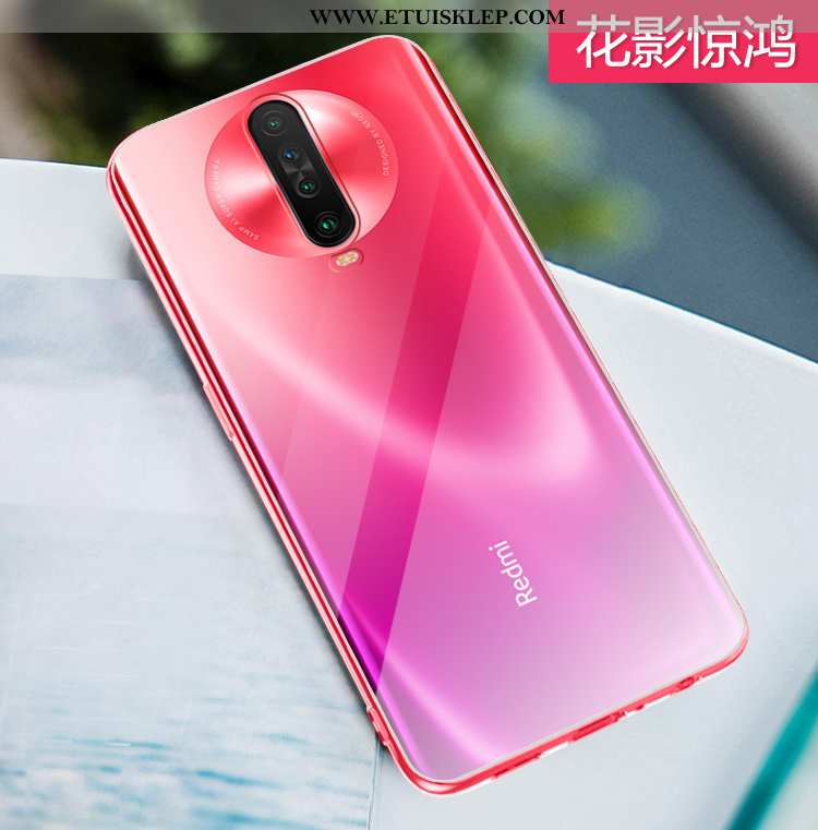 Futerał Xiaomi Mi 9t Pro Super Przezroczysty Kreatywne Silikonowe Etui Czerwony All Inclusive Tani