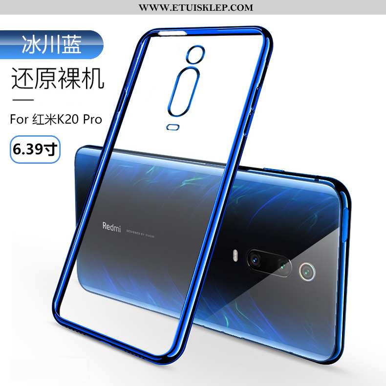 Futerał Xiaomi Mi 9t Pro Super Przezroczysty Kreatywne Silikonowe Etui Czerwony All Inclusive Tani