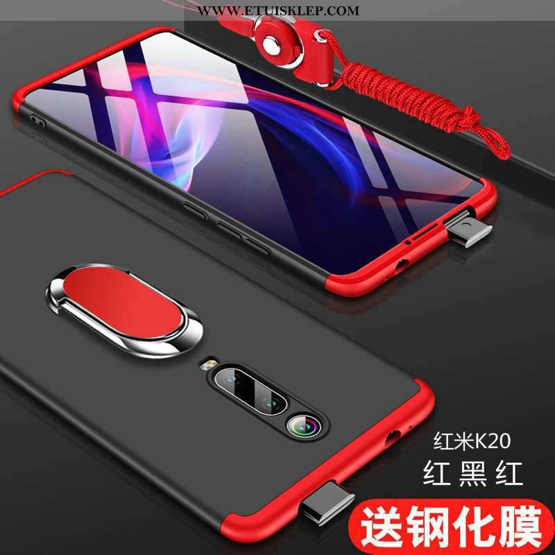 Futerał Xiaomi Mi 9t Pro Trendy Etui Czarny Proste Nubuku Anti-fall Duży Sklep