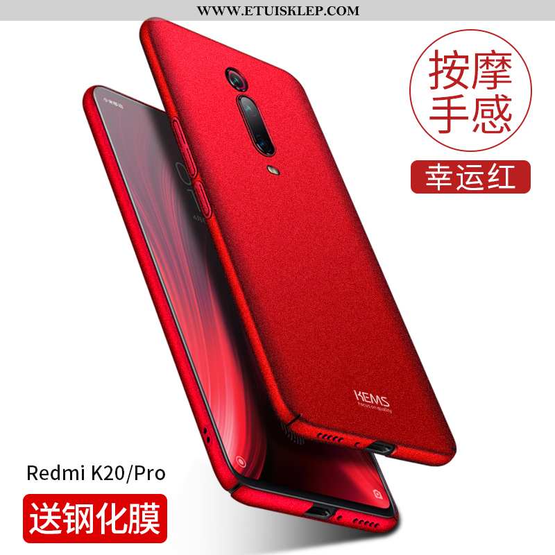Futerał Xiaomi Mi 9t Pro Trendy Telefon Komórkowy Proste Etui Czerwony Cienkie Kupię