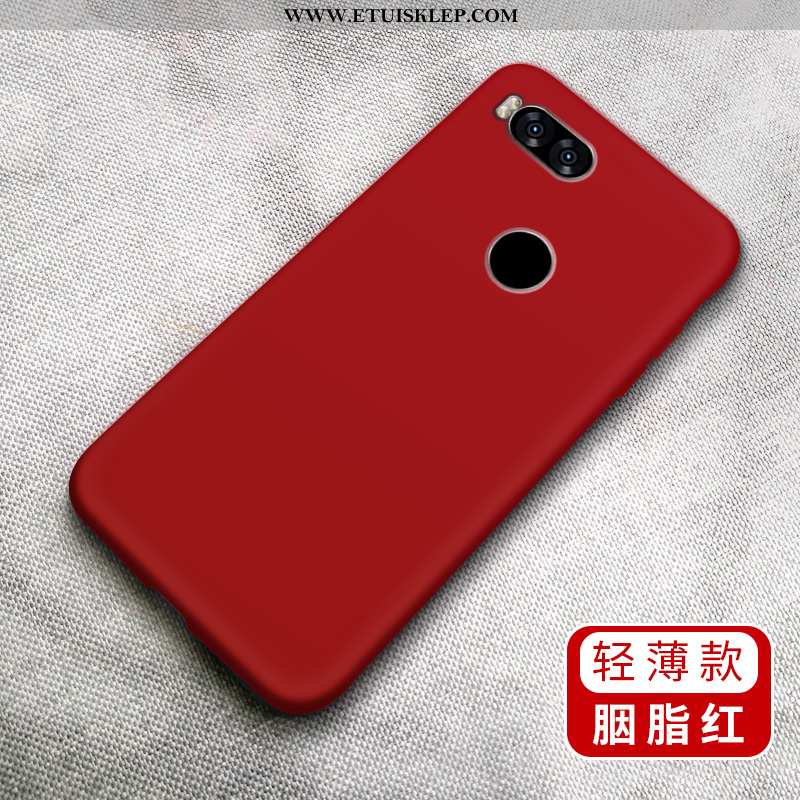 Futerał Xiaomi Mi A1 Silikonowe Anti-fall Zielony Kreatywne Jednolity Kolor Mały Zakochani Tani