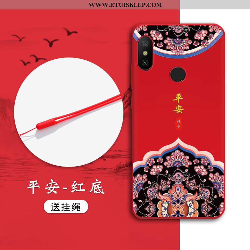 Futerał Xiaomi Mi A2 Lite Ochraniacz Chiński Styl Miękki Trendy Wiatr Telefon Komórkowy All Inclusiv