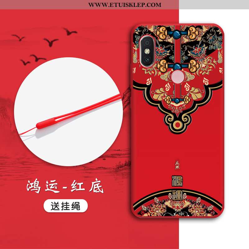 Futerał Xiaomi Mi A2 Ochraniacz Nowy Chiński Styl Mały Wiatr Czarny Sklep