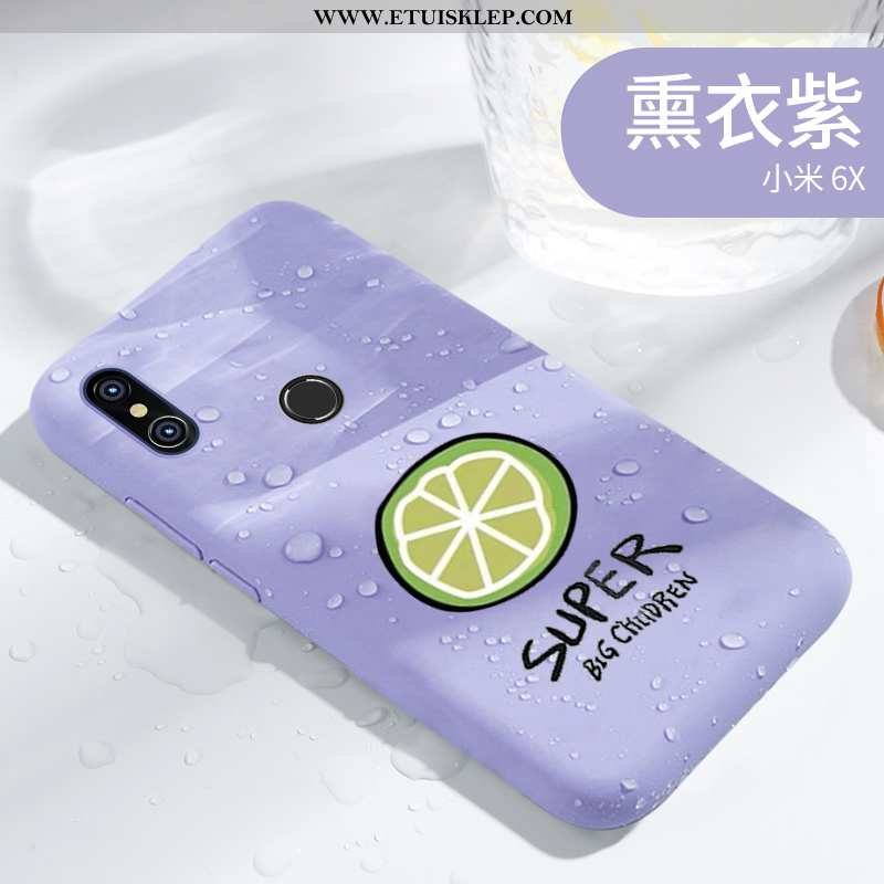 Futerał Xiaomi Mi A2 Osobowość Nubuku Zielony Miękki Filmy Telefon Komórkowy Sklep