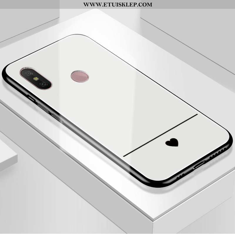 Futerał Xiaomi Mi A2 Szkło Sztuka Miłość Ochraniacz Lustro Szkło Hartowane Tanie