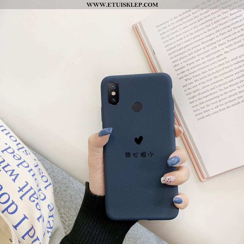 Futerał Xiaomi Mi Max 3 Nubuku Mały Trendy Zakochani Etui Anti-fall Czerwony Netto Sklep