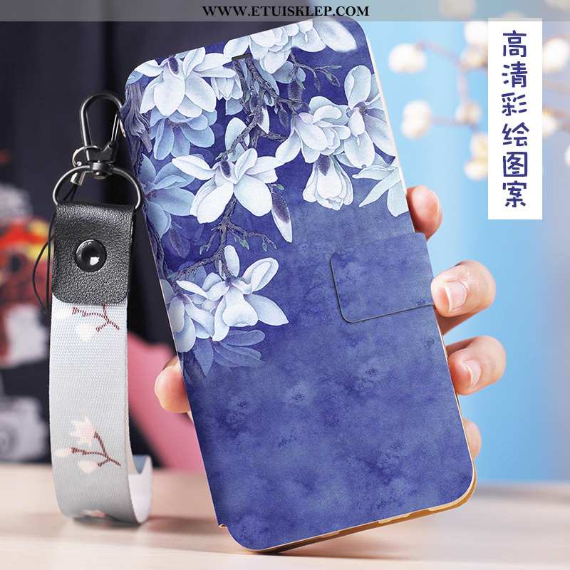 Futerał Xiaomi Mi Max 3 Skórzane Etui All Inclusive Kreatywne Niebieski Ochraniacz Telefon Komórkowy