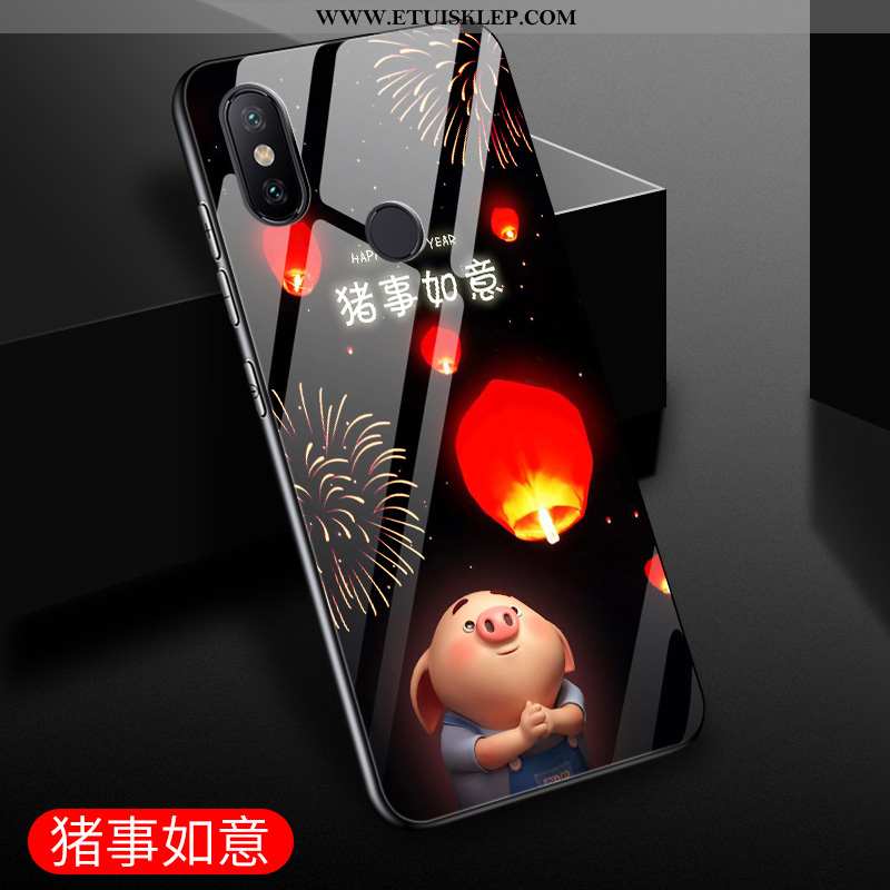 Futerał Xiaomi Mi Mix 3 Ochraniacz Anti-fall Czarny Osobowość Zakochani Mały Miękki Tani