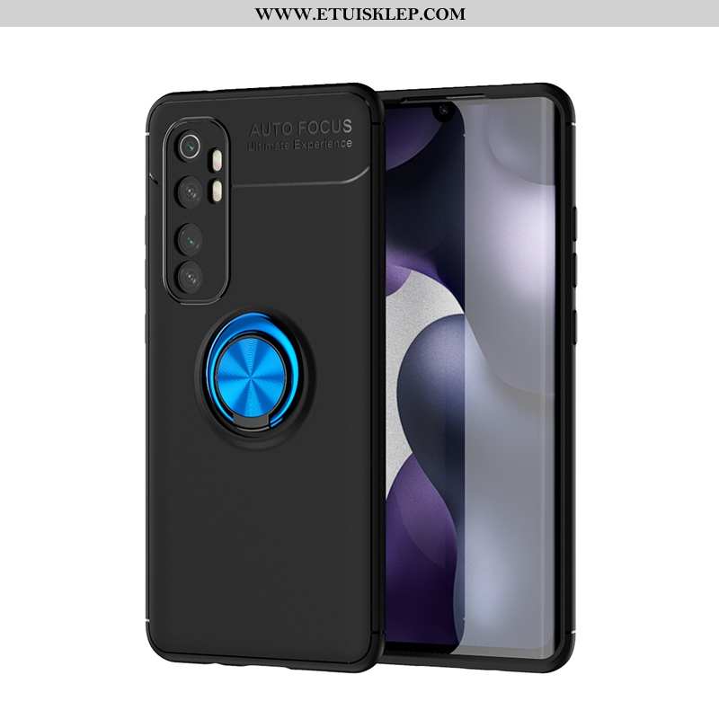 Futerał Xiaomi Mi Note 10 Lite Moda Ochraniacz Wspornik Anti-fall Czarny Ring Mały Na Sprzedaż