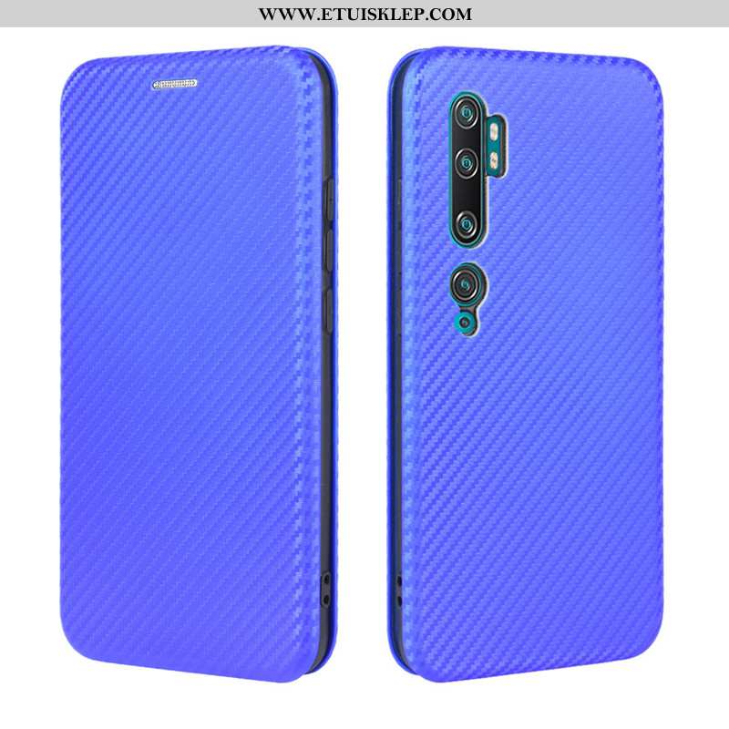 Futerał Xiaomi Mi Note 10 Skórzane Etui Telefon Komórkowy Czarny Mały Pokrowce Tanie