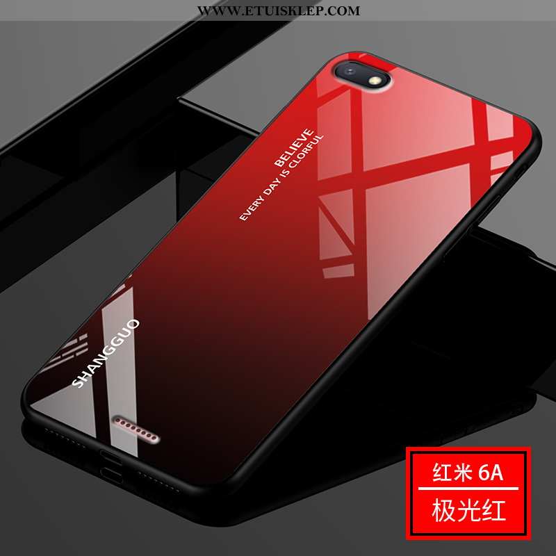 Futerał Xiaomi Redmi 6a Ochraniacz Mały Czerwony Niebieski Anti-fall Etui Telefon Komórkowy Sklep