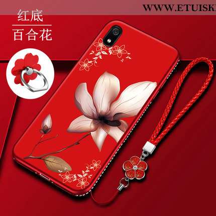 Futerał Xiaomi Redmi 7a Ochraniacz Mały Telefon Komórkowy Czerwony Trendy Czarny Tani