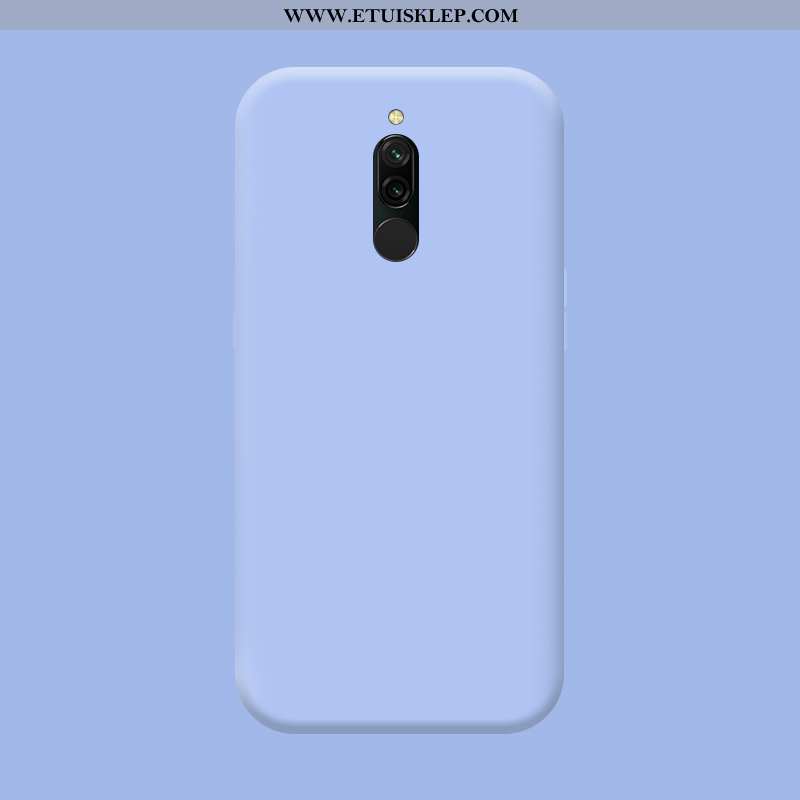 Futerał Xiaomi Redmi 8 Silikonowe All Inclusive Filmy Niebieski Szkło Hartowane Miękki Nubuku Kupię