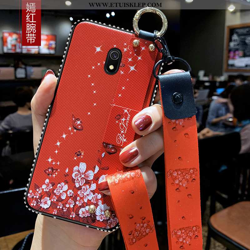 Futerał Xiaomi Redmi 8a Miękki Etui All Inclusive Czerwony Anti-fall Niebieski Tani