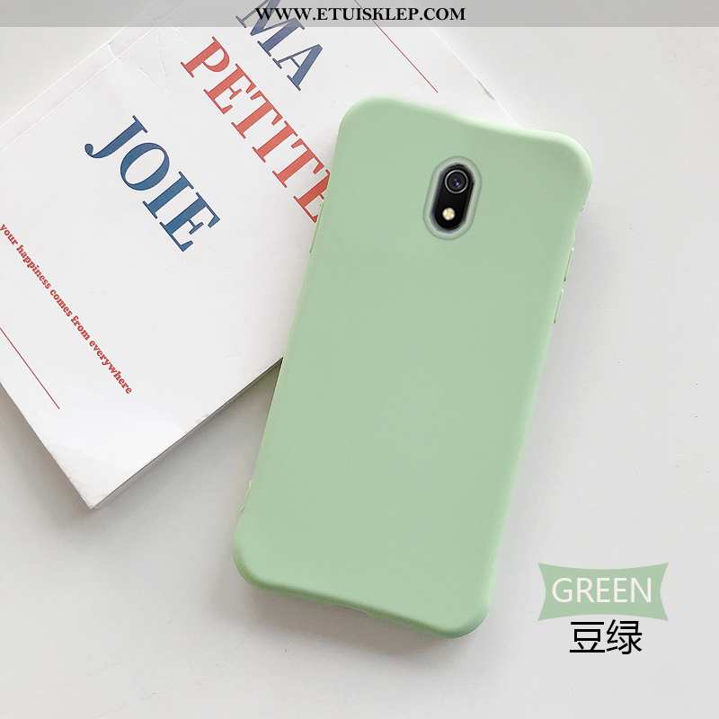 Futerał Xiaomi Redmi 8a Miękki Piękny Jednolity Kolor Telefon Komórkowy Etui Zielony Tanie