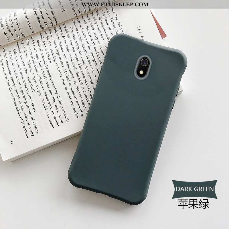 Futerał Xiaomi Redmi 8a Miękki Piękny Jednolity Kolor Telefon Komórkowy Etui Zielony Tanie