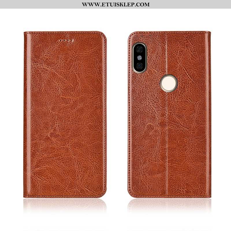 Futerał Xiaomi Redmi Note 6 Pro Ochraniacz Etui Mały Anti-fall Czerwony All Inclusive Klapa Online