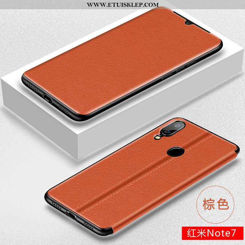 Futerał Xiaomi Redmi Note 7 Osobowość Trendy Nowy Miękki Czerwony All Inclusive Klapa Sprzedam