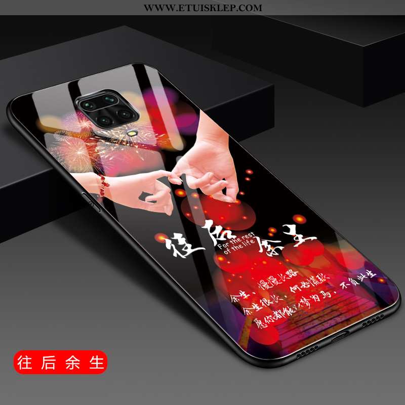 Futerał Xiaomi Redmi Note 9 Pro Szkło Kreatywne Czerwony Telefon Komórkowy Osobowość All Inclusive S