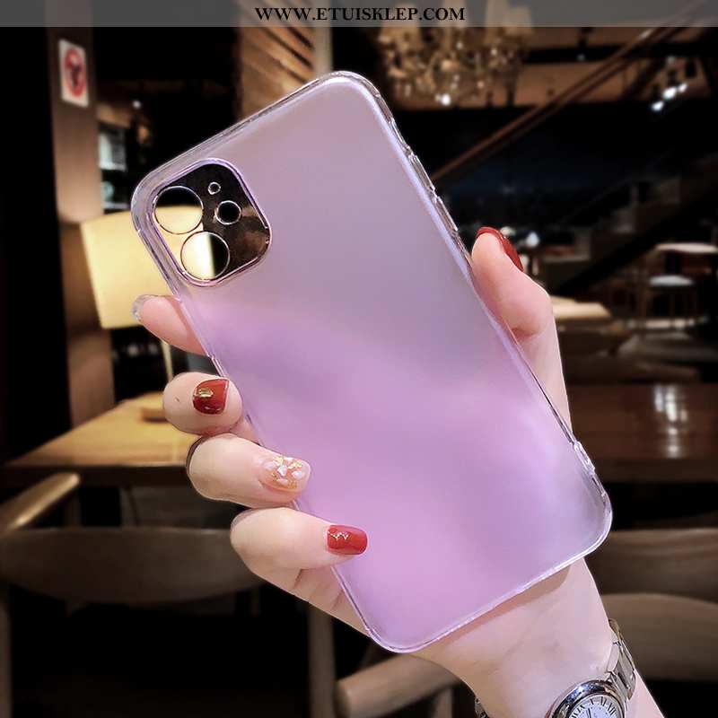 Futerał iPhone 11 Cienkie Ochraniacz Trendy Telefon Komórkowy Anti-fall Purpurowy Sklep